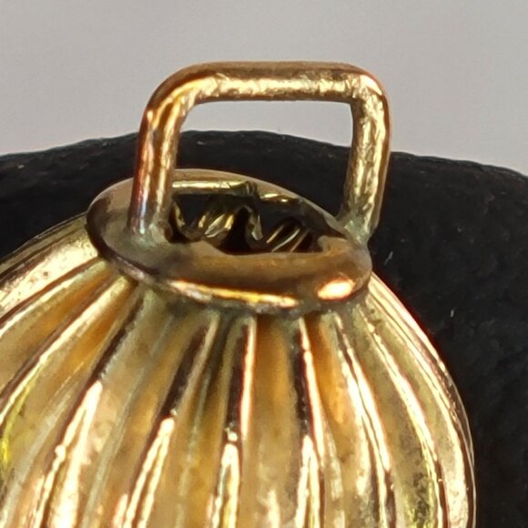 Golden South Sea Pearl Luxe Statement Necklace With Ornate Vermeil Clasp - Picture 9 of 10